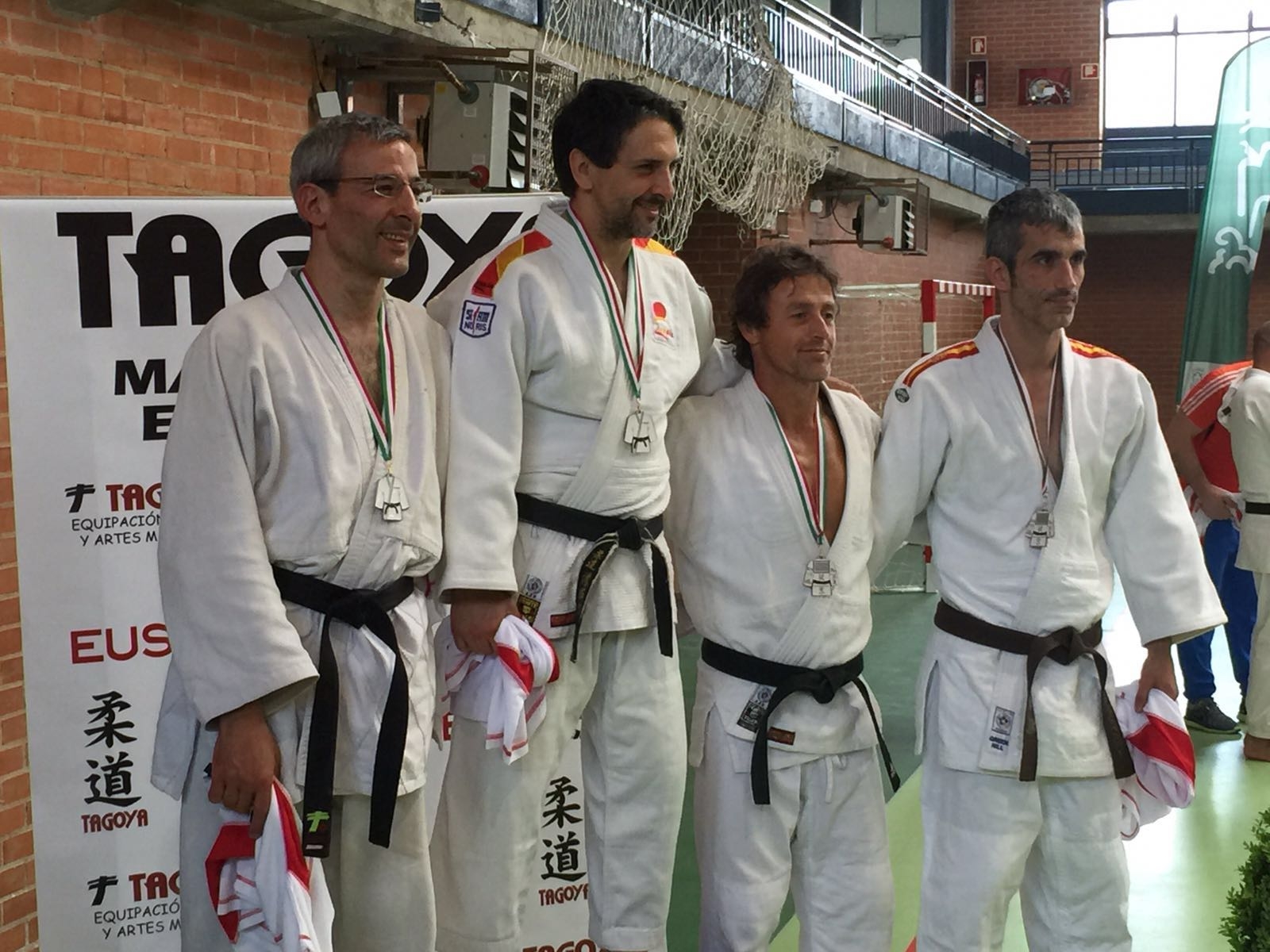 3 Medallas en la Copa España de Judo Veteranos, Vitoria 14-05-16